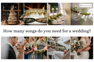 How many songs do you need for a wedding